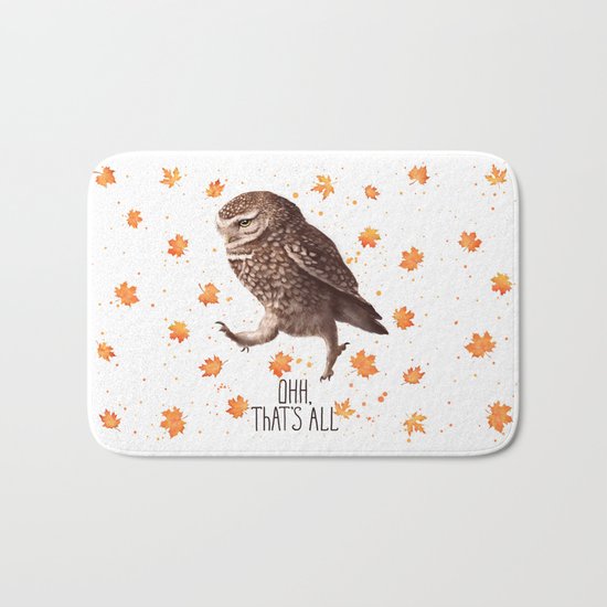 Owl ohh, that's all Bath Mat