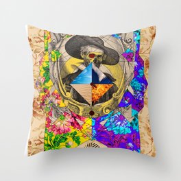 Cervantes is here Throw Pillow