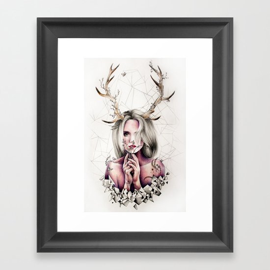 The Antlers Framed Art Print