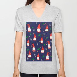 Christmas Gnomes- Hope for Lizzy Fundraiser V Neck T Shirt