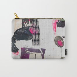 Partisan Paper CTBR  Carry-All Pouch | Dadaism, Pink, Collage, Paper, Art, Surrealism, Modern, Vintage, Curated 