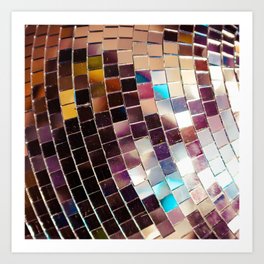 Disco Ball Art Print