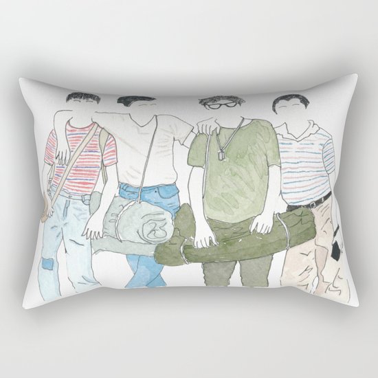 Still Standing Rectangular Pillow