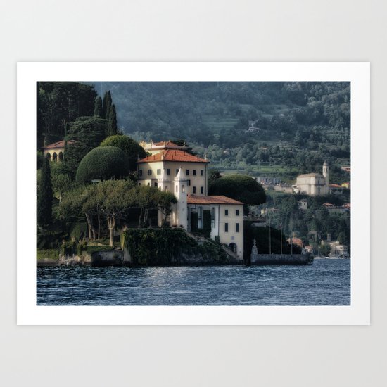 Villa del Balbianello - Lake Como Art Print