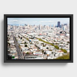 San Francisco Framed Canvas