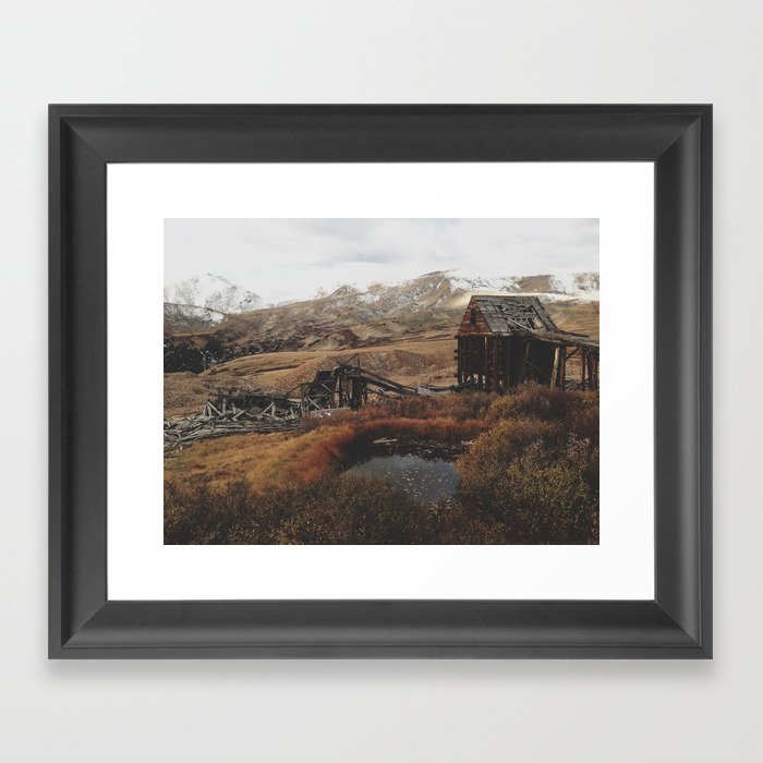 Mountain Mill Framed Art Print