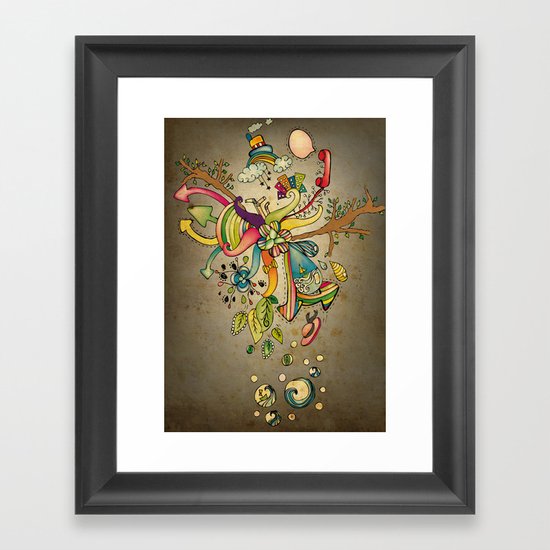 Another Strange World Framed Art Print