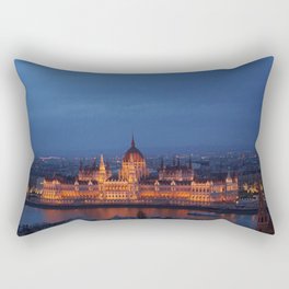 Budapest Parliament Rectangular Pillow