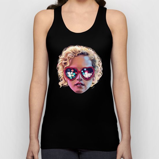 Electrick Girl Unisex Tank Top