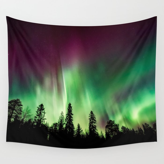 Northern lights wall tapestry deals