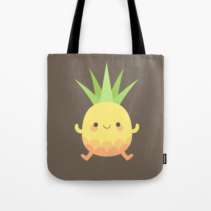 Happy pineapple kids Tote Bag
