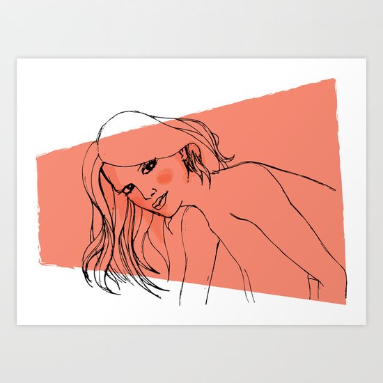 GrrL Art Print