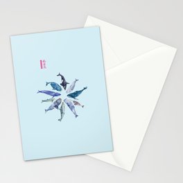 Legend of Whale 2 < 龙奔流 > Stationery Cards