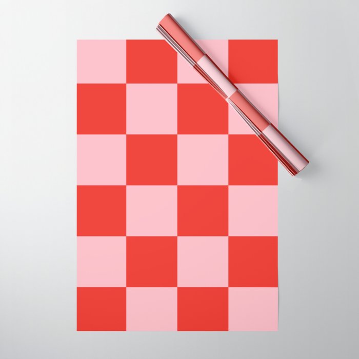 Checker Pattern 326 Wrapping Paper