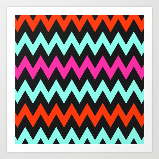Zigzag #7 Art Print