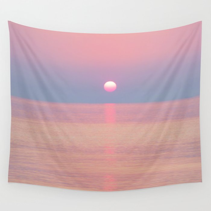 Sunset Sea Wall Tapestry