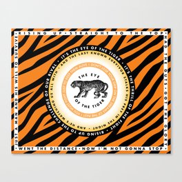 Eye of the Tiger Canvas Print