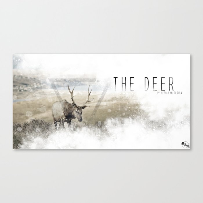 The Deer II Canvas Print