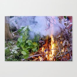 Bonfire Canvas Print