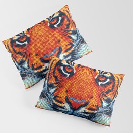 Tiger - Colorful Animals Pillow Sham