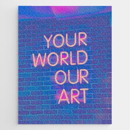 Your World Our Art Jigsaw Puzzle