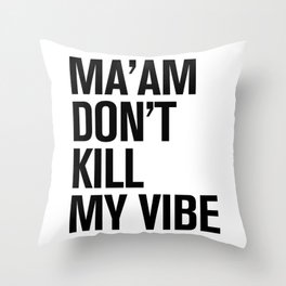 HIP HOPOLITELY // Vibe Throw Pillow