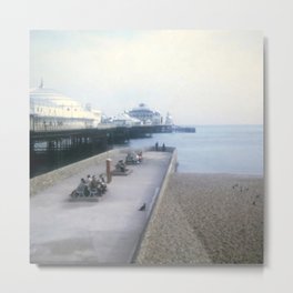 Pier at Brighton England  Metal Print