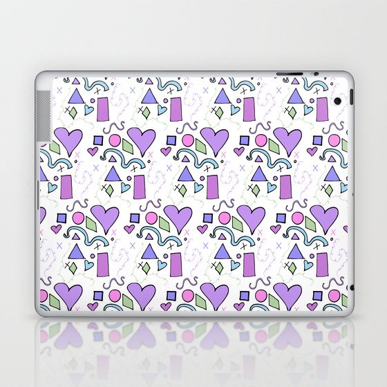 Shapes And Doodles Laptop & iPad Skin