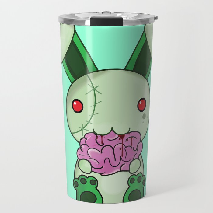 Zombie Bunny Travel Mug