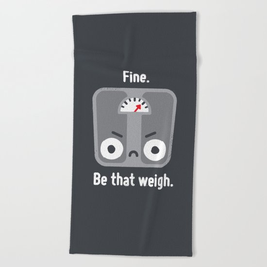 At a Loss Beach Towel