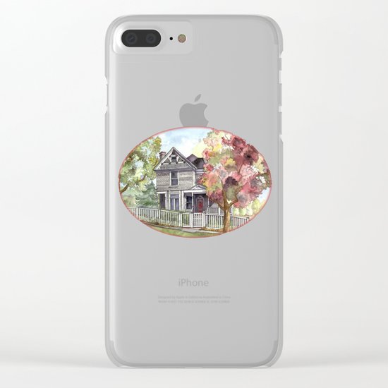 Springtime in the Country Clear iPhone Case