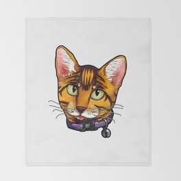 Bengal Tiger Throw Blankets Society6