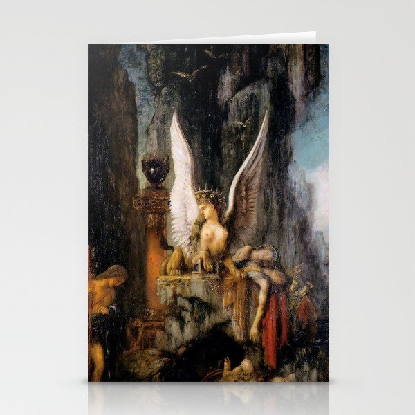 The Sphinx - Gustave Moreau Stationery Cards