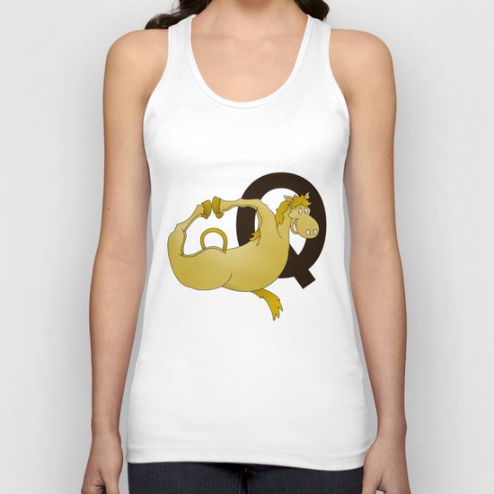 Monogram Q Pony Unisex Tank Top