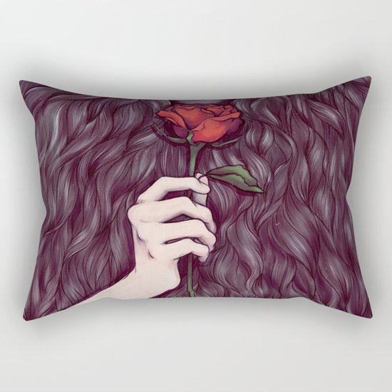 Yoko Ono Rectangular Pillow