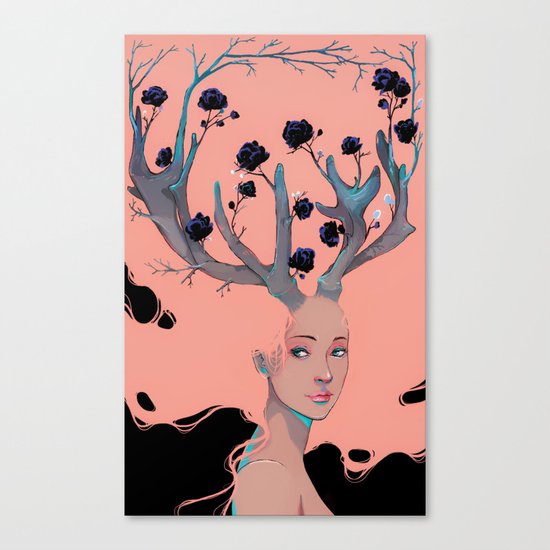 Lady Cornue. Canvas Print