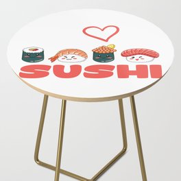 I Love Sushi Side Table