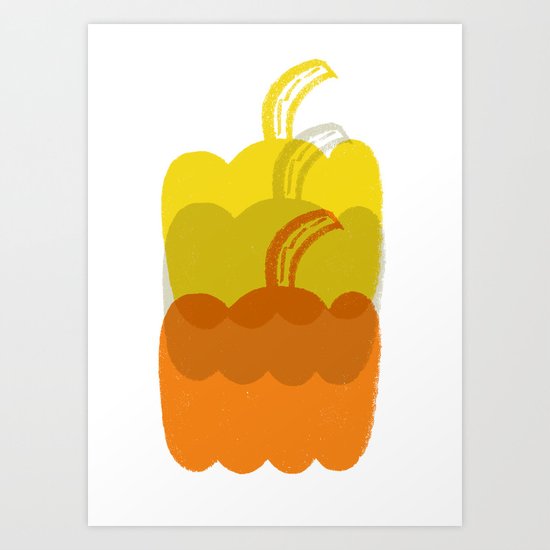 Pumpkin Art Print