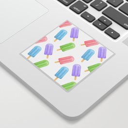 Popsicle Pattern Sticker