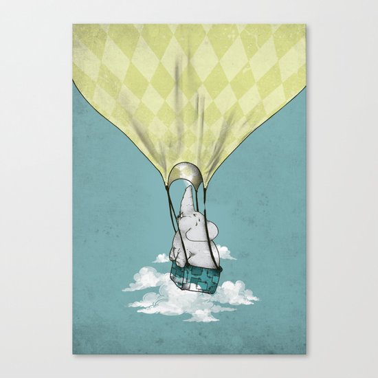 Airborne Canvas Print