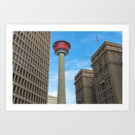 Calgary Tower Art Print