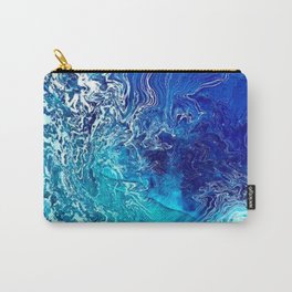 Aqua Waves Carry-All Pouch