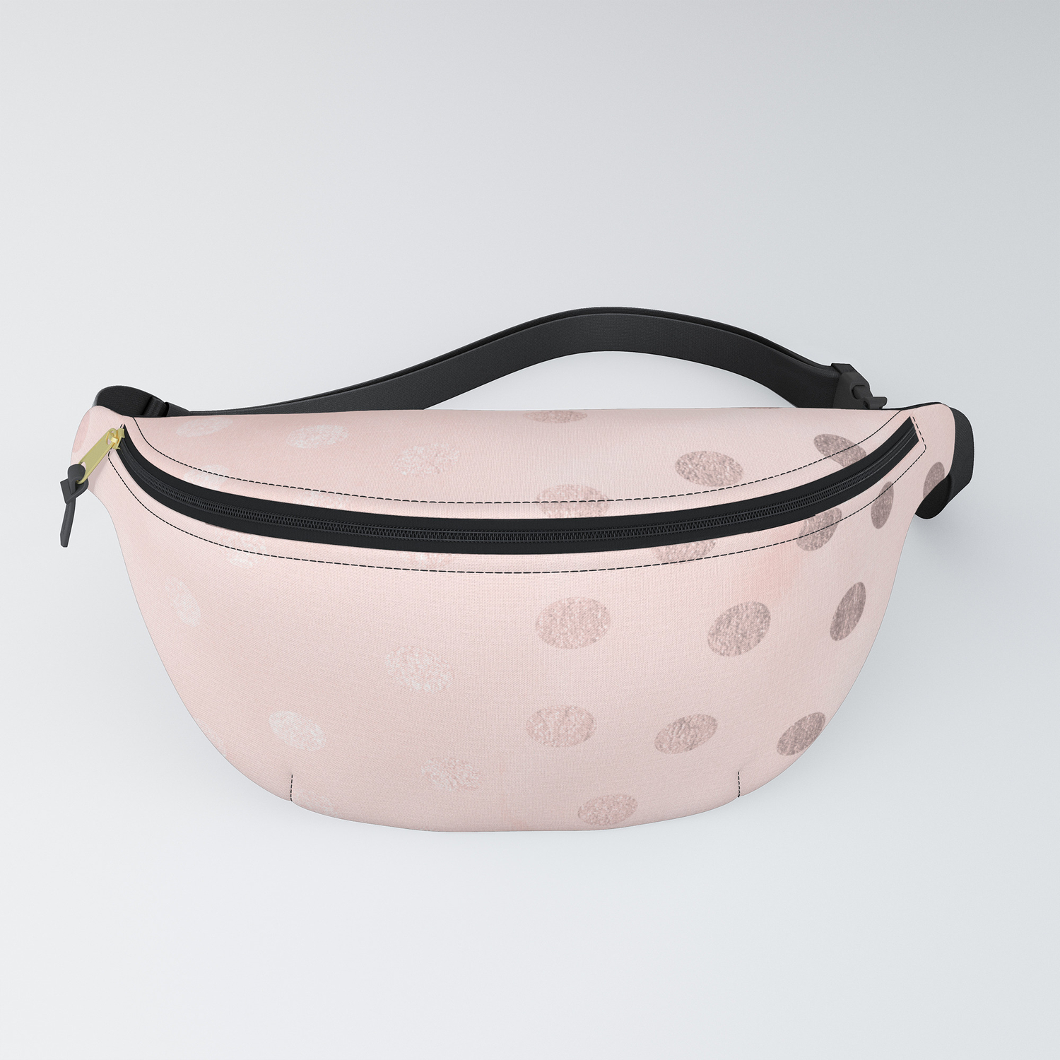 rose gold fanny pack