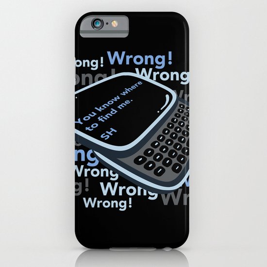 Texting Sherlock iPhone & iPod Case