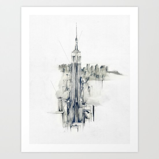 Metro Art Print