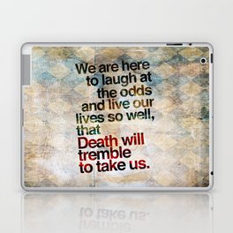 Death Will Tremble Laptop & iPad Skin