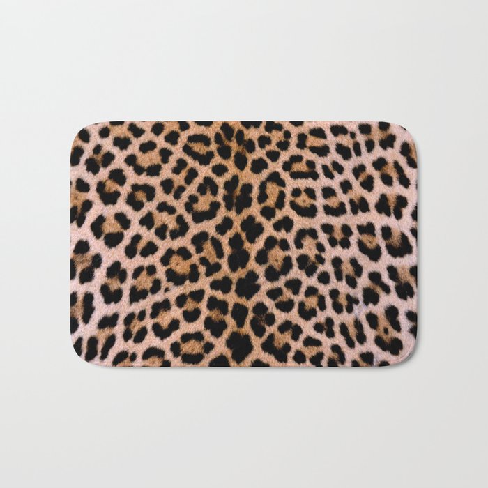 Cheetah Print Bath Mat