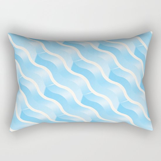 Geometric Vibes: Wisdom Rectangular Pillow