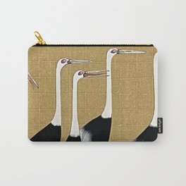 Japanese Bird Landscape Minimalism Carry-All Pouch