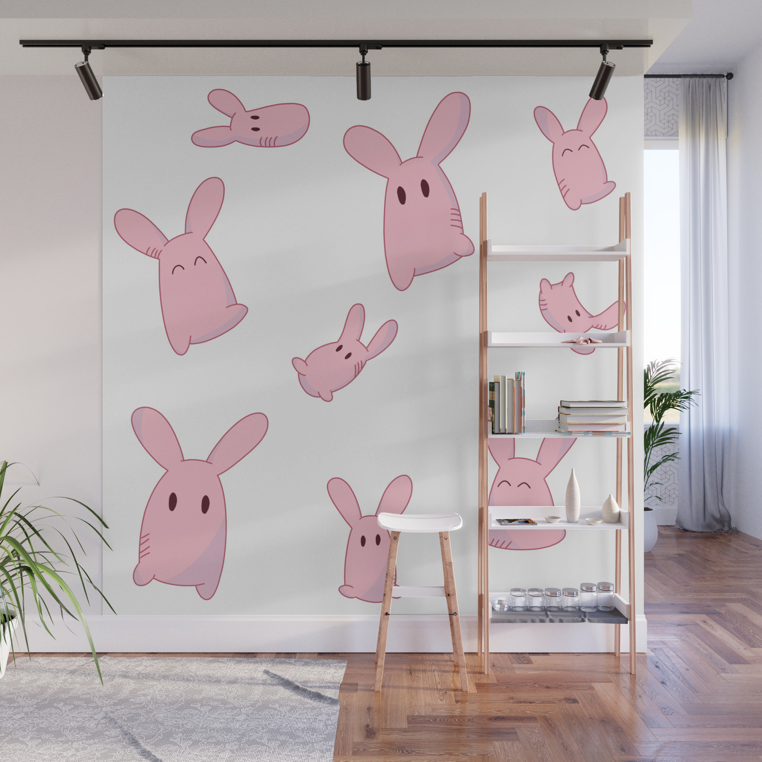Manga Toilet Bound Hanako Kun Mokke Mokkes Pattern Wall Mural By